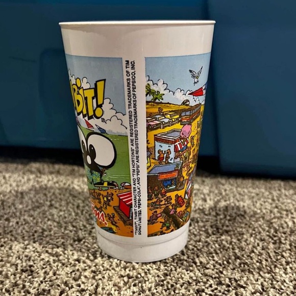 VTG  Tim Hortons Find Timbits Plastic Cup Pepsi Beach Sweetheart - Picture 2 of 7